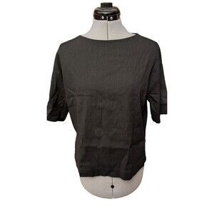 Vince Black Blouse